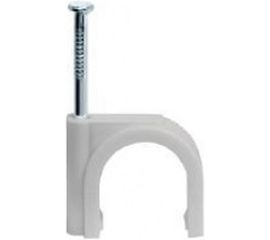 Крепежная скоба Navigator круглая d5 с гвоздем NCR-05-50 50шт 4670004710661 155796 