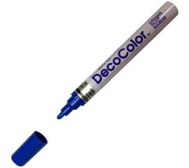 Лаковый маркер MARVY UCHIDA с круглым наконечником 2-4мм синий MAR300/3 