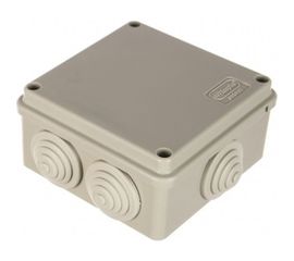 Распределительная коробка Экопласт JBS100 о/п 100х100х55, 6 выходов, IP56 44007-1 