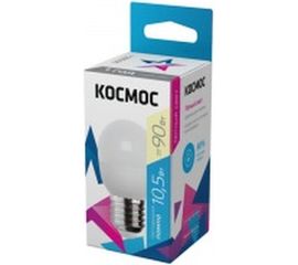 Светодиодная лампа Космос BASIC GL45 10.5W 220V E27 3000K LkeLED10.5wGL45E2730 