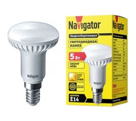Светодиодная лампа NAVIGATOR 94 259 NLL-R50-5-230-2.7K-E14 5Вт 2700К 94259 200663 