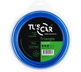 Леска для триммера Triangle, Standart, 2.7 мм, 92 м TUSCAR 10151327-92-1 