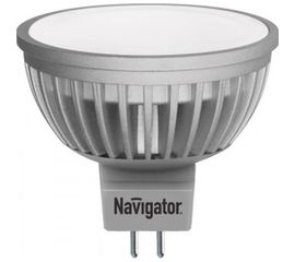 Светодиодная лампа Navigator LED, 5ВТ, 12В, GU5.3, тепло-белая, Navigator 17867 