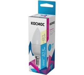 Светодиодная лампа Космос BASIC CN 10.5W 220V E14 3000K LkecLED10.5wCNE1430 