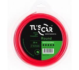 Леска для триммера Round, Professional, 3.0 мм, 28 м TUSCAR 10111530-28-1 