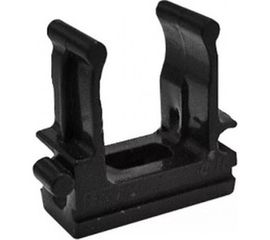 Держатель-клипса для труб Экопласт CF20G D20 мм, цвет чёрный, 50 шт 41720-50BL 