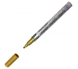 Лаковый маркер MARVY UCHIDA с каллиграфическим наконечником 1-2,5мм золотой MAR125/GLD 