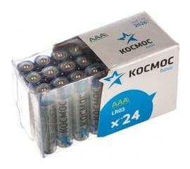 Батарейка LR03 (24 шт) КОСМОС KOCLR03 24BOX 278064 
