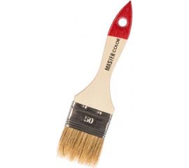 Флейцевая кисть, натуральная щетина, 55% топс, лакированная ручка, ширина 50мм МASTER COLOR 30-0013 