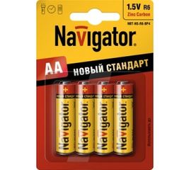 Элемент питания 94 758 NBT-NS-R6-BP4 блистер 4шт Navigator 4607136947580 149236 
