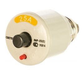 Автоматический предохранитель | электропробка СВЕТОЗАР СТАНДАРТ резьбовой 25 A 220 В SV-49095-25 