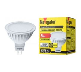 Светодиодная лампа NAVIGATOR 94 129 NLL-MR16-5-230-4K-GU5.3 5Вт 4000К белый 170-260В 94129 209674 