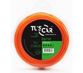 Леска для триммера Spiral, Premium, 3.0 мм, 37 м TUSCAR 10131430-37-1 