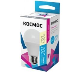 Светодиодная лампа Космос Basic А60 20W 220V E27 3000K LkecLED20wA60E2730 