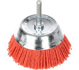 Щетка чашечная нейлоновая (75 мм; хвостовик 6 мм) VERTO 62H710 