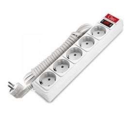 Сетевой фильтр Союз ПВС 3*0,75 белый 5м 1327 