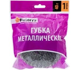 Металлическая оцинкованная губка PATERRA ПЛЕТЁНКА 40 г 406-148 