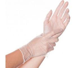 Смотровые перчатки Олимп размер M, 100 шт AIG-62 