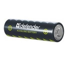 Алкалиновая батарейка Defender LR6-4B AA, в блистере 4 шт 56012 