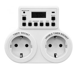 Розетка с таймером FERON недельная 3500W16A 230V, TM25 23236 