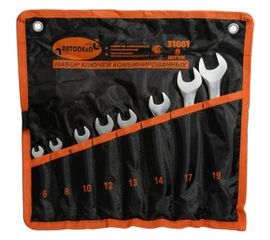 Набор комбинированных трещоточных ключей 8шт холдер АвтоDело 30028 10801 