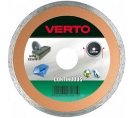 Диск алмазный сплошной 230x22.2 мм VERTO 61H3T9 