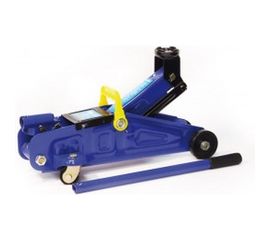 Гидравлический подкатной домкрат 2т +кейс /синий/ AUTOVIRAZH AV-076002 