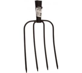 Кованые вилы, 4 круглых зубца, без черенка, 180x300мм, Grinda 39720-4_z01 