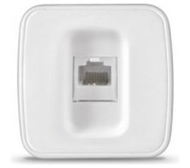 Компьютерная розетка СОЮЗ Электра белая 0010 