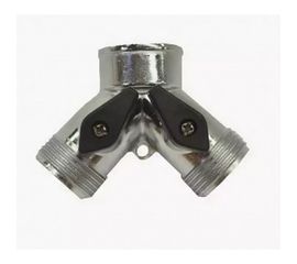 Тройник с переключателем металл 3/4" FRUT 402052 