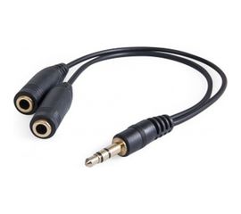 Разветвитель для наушников Defender Audio Jack для 2 наушников, 0,15 м 63001 