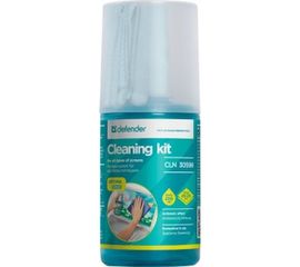 Очищающий комплекс для экранов Defender CLN 30598 Optima 200мл+микрофибра 30598 