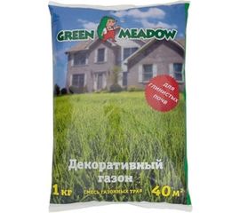 Семена газона GREEN MEADOW Декоративный газон для глинистых почв 1 кг 4607160330631 