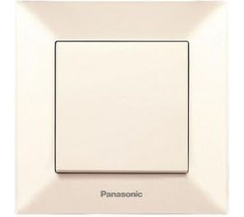 Переключатель Panasonic 1кл проходной крем Arkedia 54754 WMTC0003-2BG-RES 