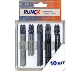 Набор пилок T-SET 2 по дереву и металлу 10 шт. Runex 555806 