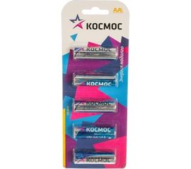 Батарейка пальчиковая LR6 5шт КОСМОС KOCLR65BL 