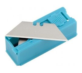 Трапециевидные лезвия Gross 19 мм пластиковый пенал 12 шт. 79376 