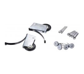 Ролики в комплекте Mebax Асимметрия 1-ый класс с саморезом 6 мм под трек 00000000025 