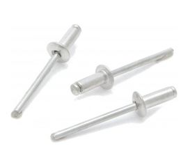 Заклепки вытяжные алюминиевые (4.8х6 мм; 50 шт) Дело техники 451506 