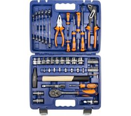 Набор инструмента 1/2 Dr и 1/4 Dr 56 предметов HELFER HF000013 