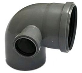 Отвод LAMMIN с левым патрубком, 110х90 градусов 50 Lm35041050902 