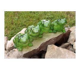 Садовый светильник СТАРТ со светодиодами на солнечных батареях САД 4LED лягушки 