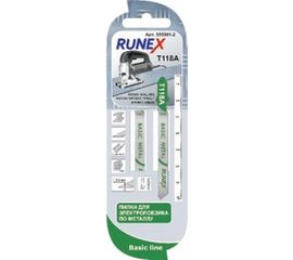 Пилки по металлу T118A (75x50 мм; 2 шт.) Runex 555001-2 