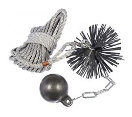 Набор для чистки дымохода d-150 мм Банные штучки VORTEX 62031 