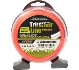 Леска DUAL-CUT (3.0 мм; 15 м; квадрат) Rezer 