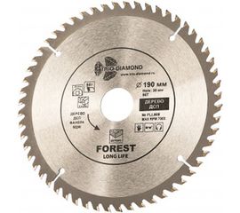 Диск пильный по дереву (190х30 мм; 56Т) TRIO-DIAMOND FLL808 