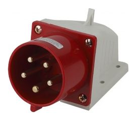 Стационарная вилка ЭРА 525 3Р+РЕ+N 32А 380В IP44 Б0032860 