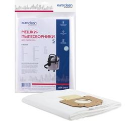 Мешок-пылесборник синтетический (5 шт) для промышленных пылесосов до 12 литров EURO Clean EUR-218/5 