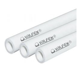 Труба VALFEX PP-R белая, армированная алюминием, 32х5.4 мм, 2 м, Т 90°С Ру25 SDR6 101040322 033-2468 
