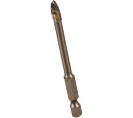 Сверло по стеклу керамике (6х75 мм; 1/4HEX) Heller 50094 